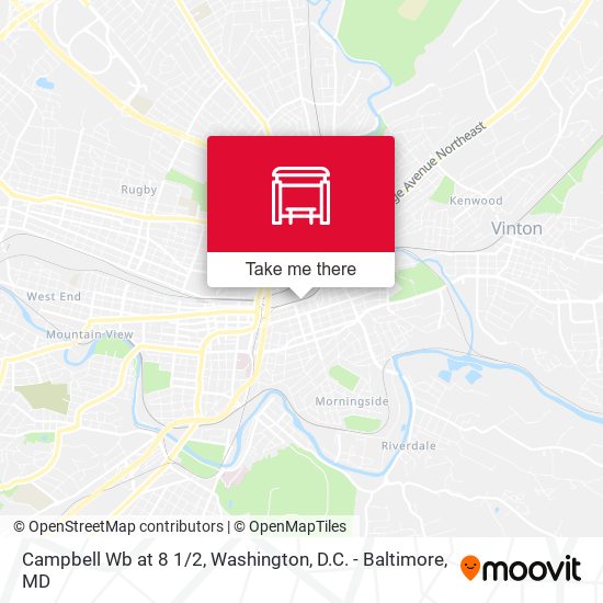 Campbell Wb at 8 1/2 map