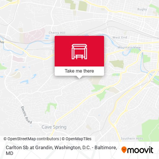 Mapa de Carlton Sb at Grandin