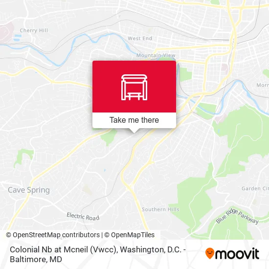 Colonial Nb at Mcneil (Vwcc) map