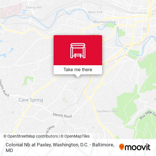 Mapa de Colonial Nb at Pasley