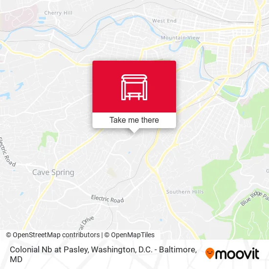 Colonial Nb at Pasley map