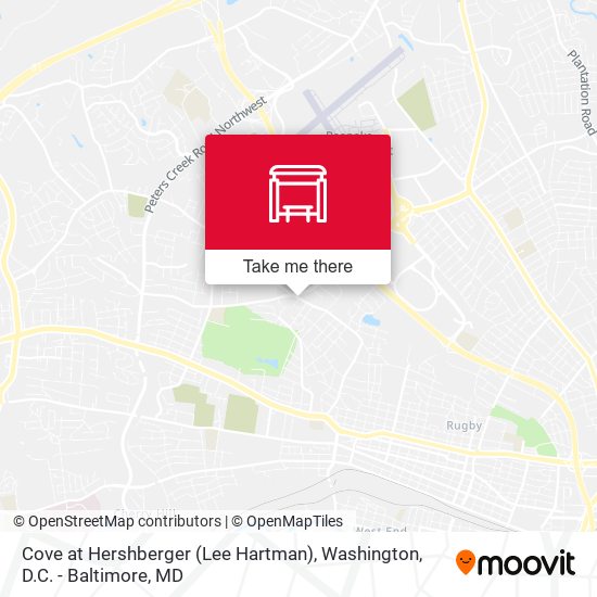 Cove at Hershberger (Lee Hartman) map