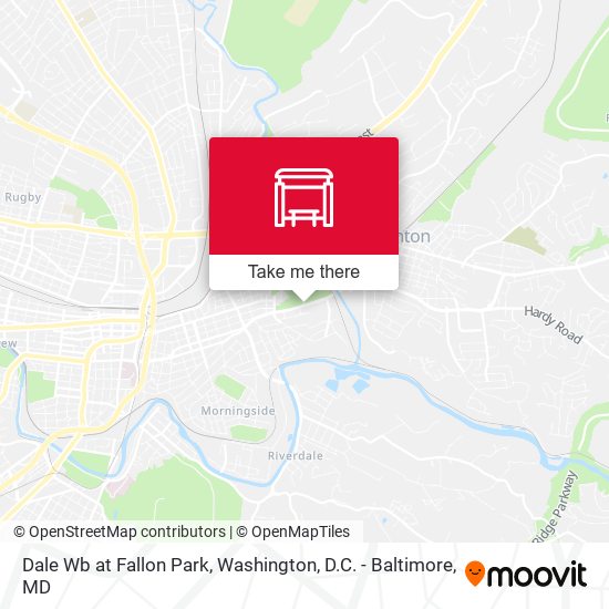 Dale Wb at Fallon Park map
