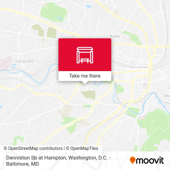 Denniston Sb at Hampton map