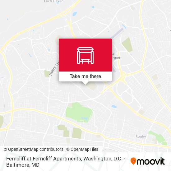 Mapa de Ferncliff at Ferncliff Apartments