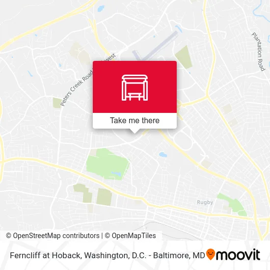 Ferncliff at Hoback map