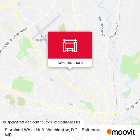 Floraland Wb at Huff map