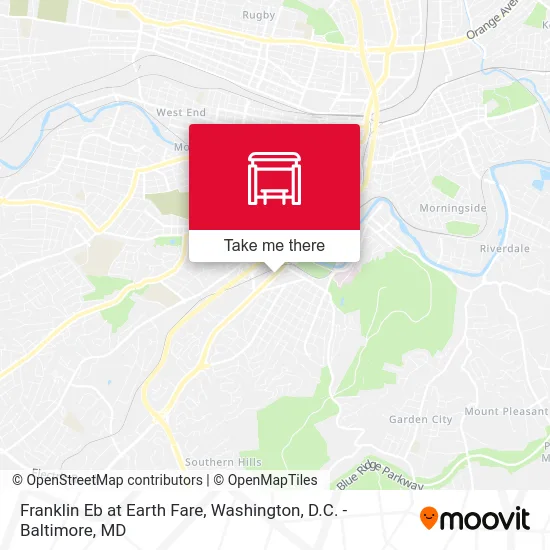 Franklin Eb at Earth Fare map