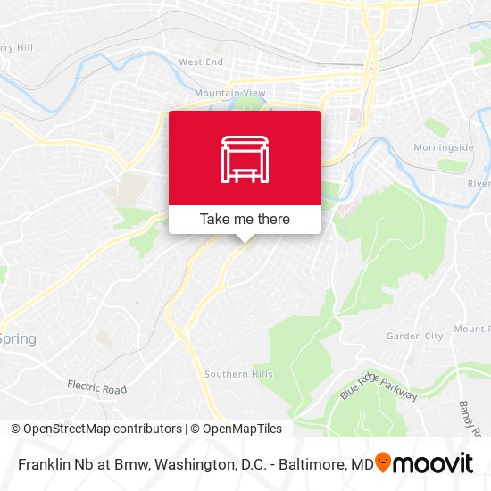 Franklin Nb at Bmw map