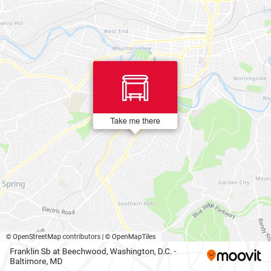 Franklin Sb at Beechwood map