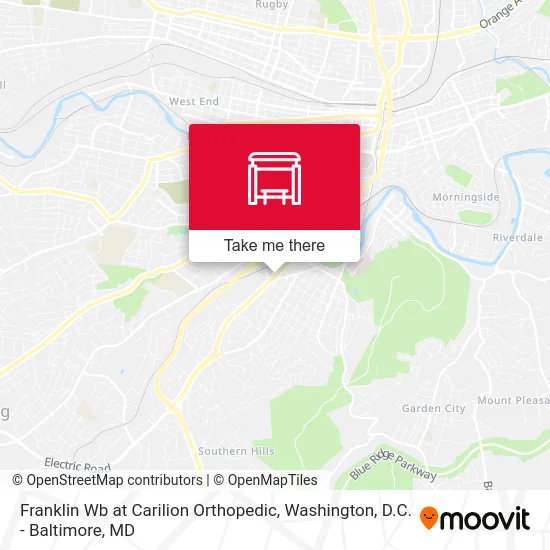 Franklin Wb at Carilion Orthopedic map