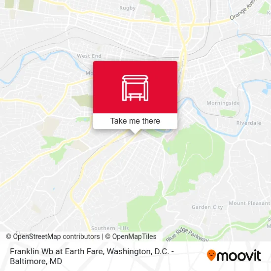Franklin Wb at Earth Fare map