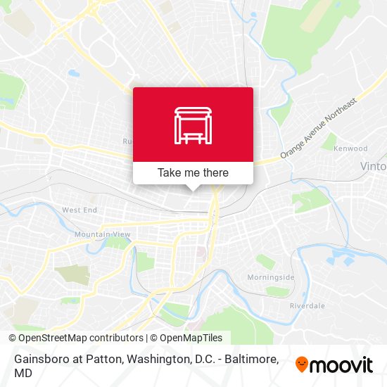 Gainsboro at Patton map