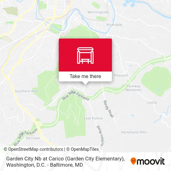 Garden City Nb at Carico (Garden City Elementary) map
