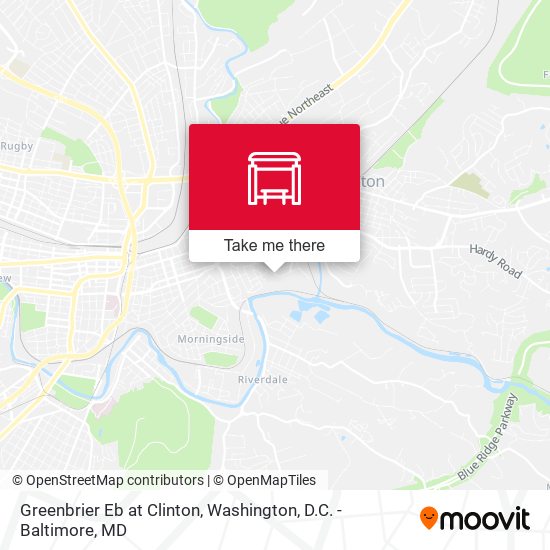 Mapa de Greenbrier Eb at Clinton