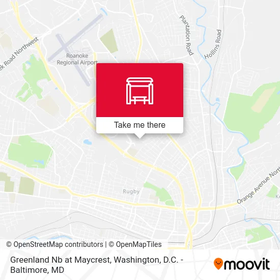 Greenland Nb at Maycrest map