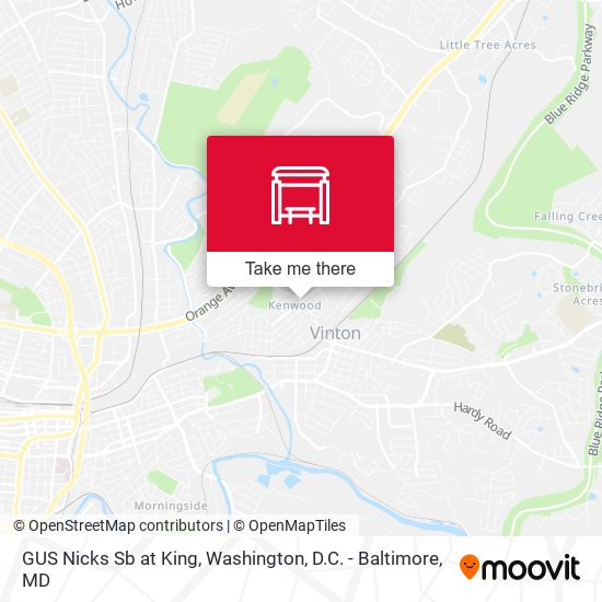 Mapa de GUS Nicks Sb at King