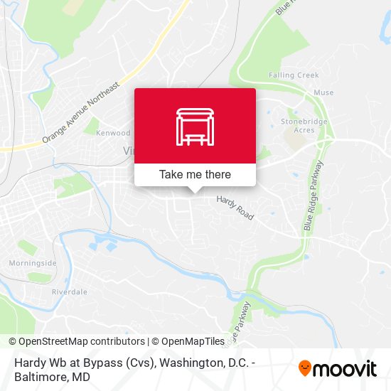 Hardy Wb at Bypass (Cvs) map