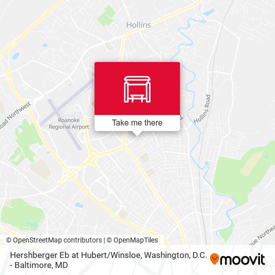 Hershberger Eb at Hubert / Winsloe map