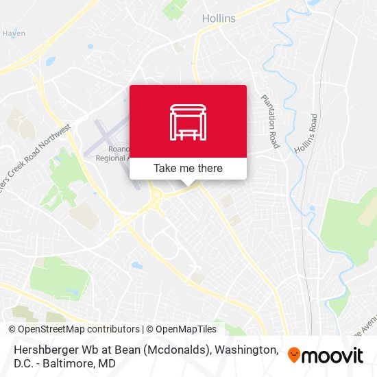 Mapa de Hershberger Wb at Bean (Mcdonalds)