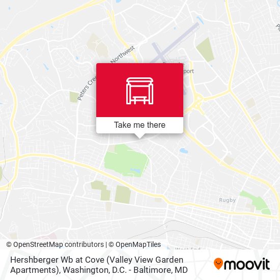 Hershberger Wb at Cove (Valley View Garden Apartments) map