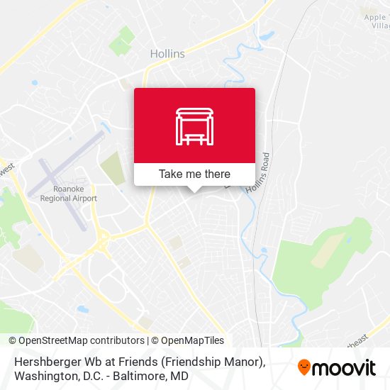 Hershberger Wb at Friends (Friendship Manor) map