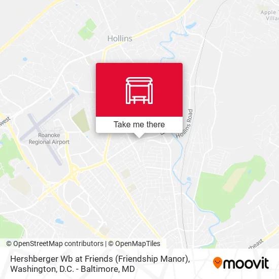 Hershberger Wb at Friends (Friendship Manor) map