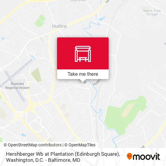 Hershberger Wb at Plantation (Edinburgh Square) map