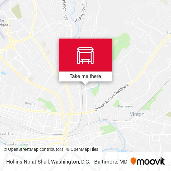 Mapa de Hollins Nb at Shull