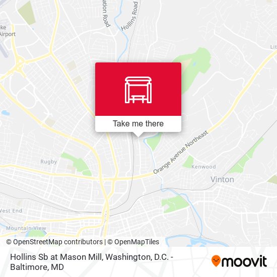 Mapa de Hollins Sb at Mason Mill