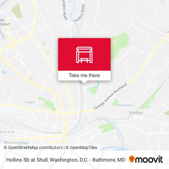 Mapa de Hollins Sb at Shull