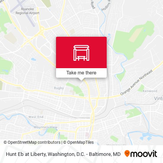 Hunt Eb at Liberty map
