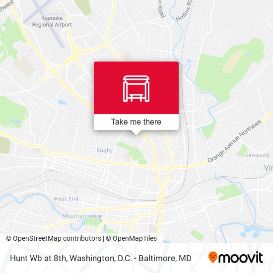 Mapa de Hunt Wb at 8th
