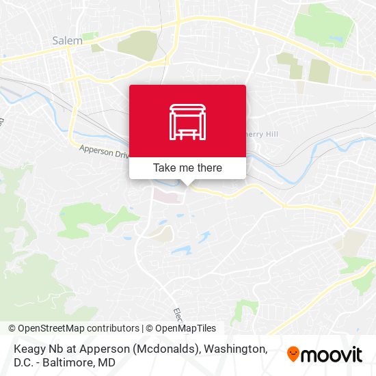 Mapa de Keagy Nb at Apperson (Mcdonalds)