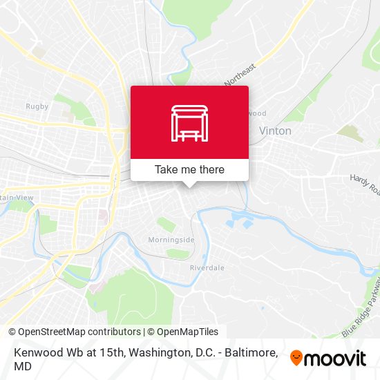 Kenwood Wb at 15th map
