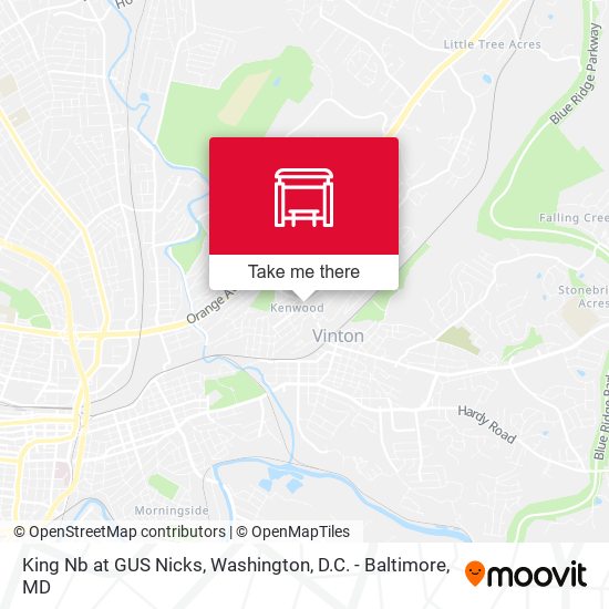 Mapa de King Nb at GUS Nicks