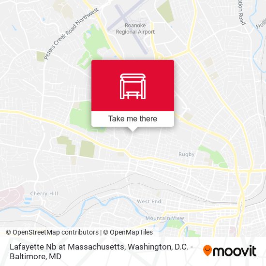 Lafayette Nb at Massachusetts map