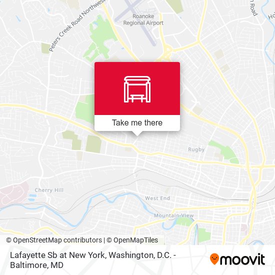 Mapa de Lafayette Sb at New York
