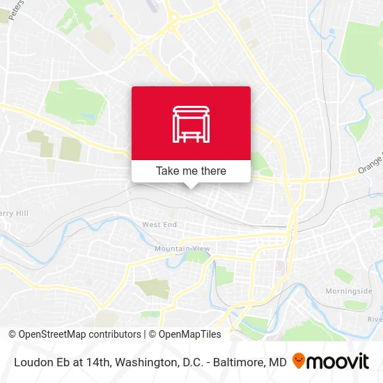 Loudon Eb at 14th map