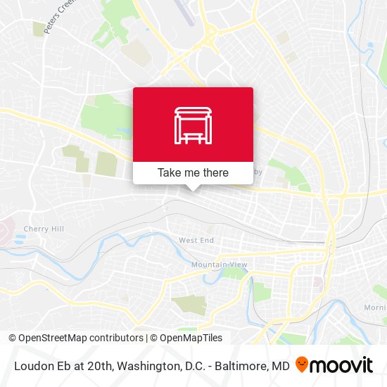 Loudon Eb at 20th map
