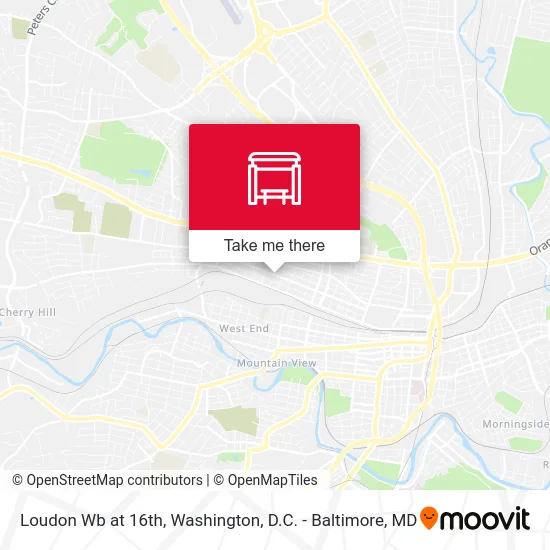 Loudon Wb at 16th map