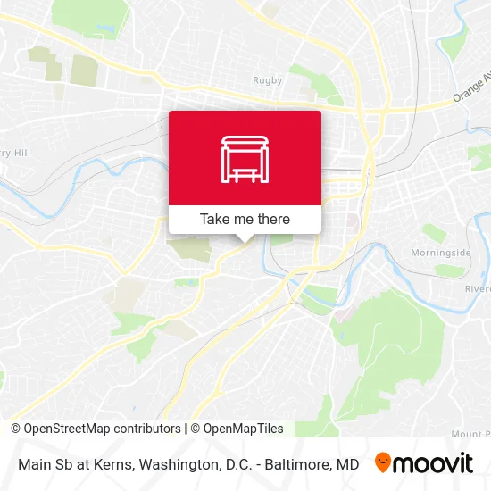 Main Sb at Kerns map