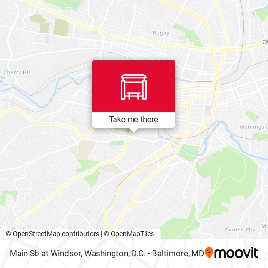 Main Sb at Windsor map