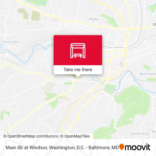 Main Sb at Windsor map