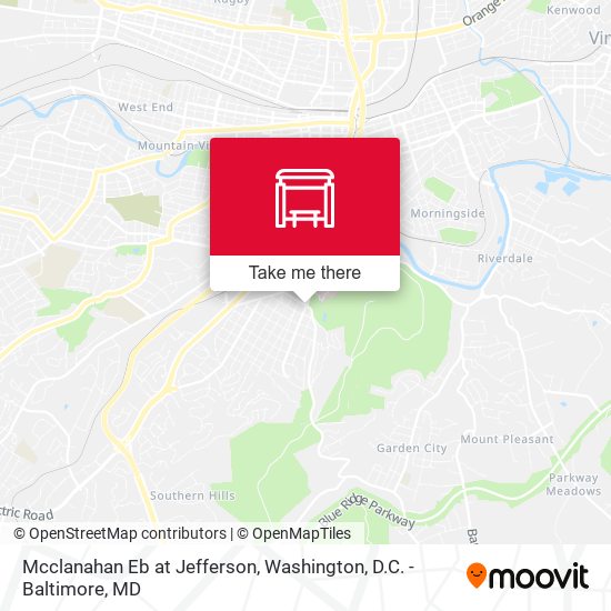 Mapa de Mcclanahan Eb at Jefferson
