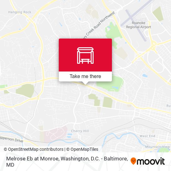 Mapa de Melrose Eb at Monroe