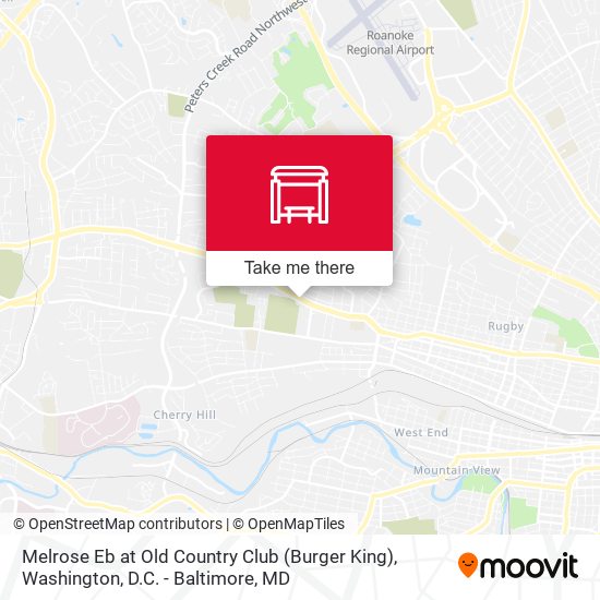 Melrose Eb at Old Country Club (Burger King) map