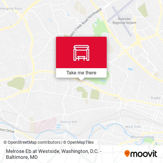 Mapa de Melrose Eb at Westside