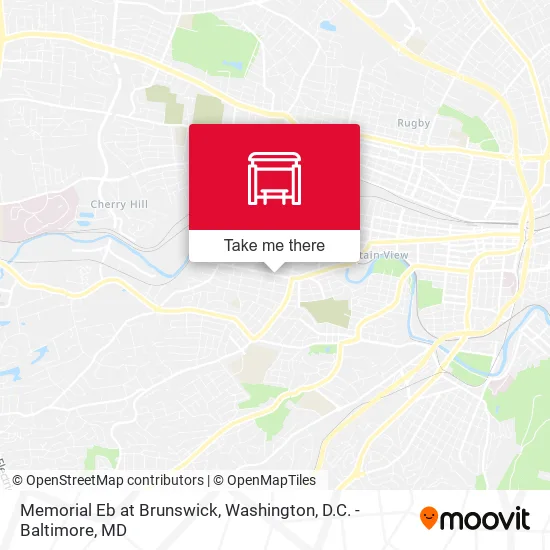 Memorial Eb at Brunswick map