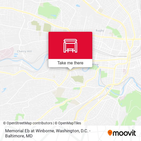 Mapa de Memorial Eb at Winborne